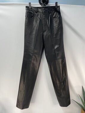 MICHAEL HOBEN FOR NORTH BEACH LEATHER WOMENS LEATHER PANTS FTL-04–118